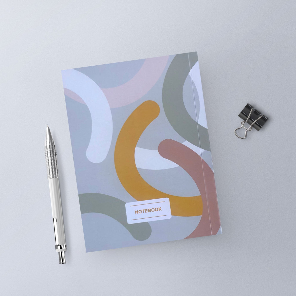 A5 Soft Notebook - Abstract - ShapeMixer