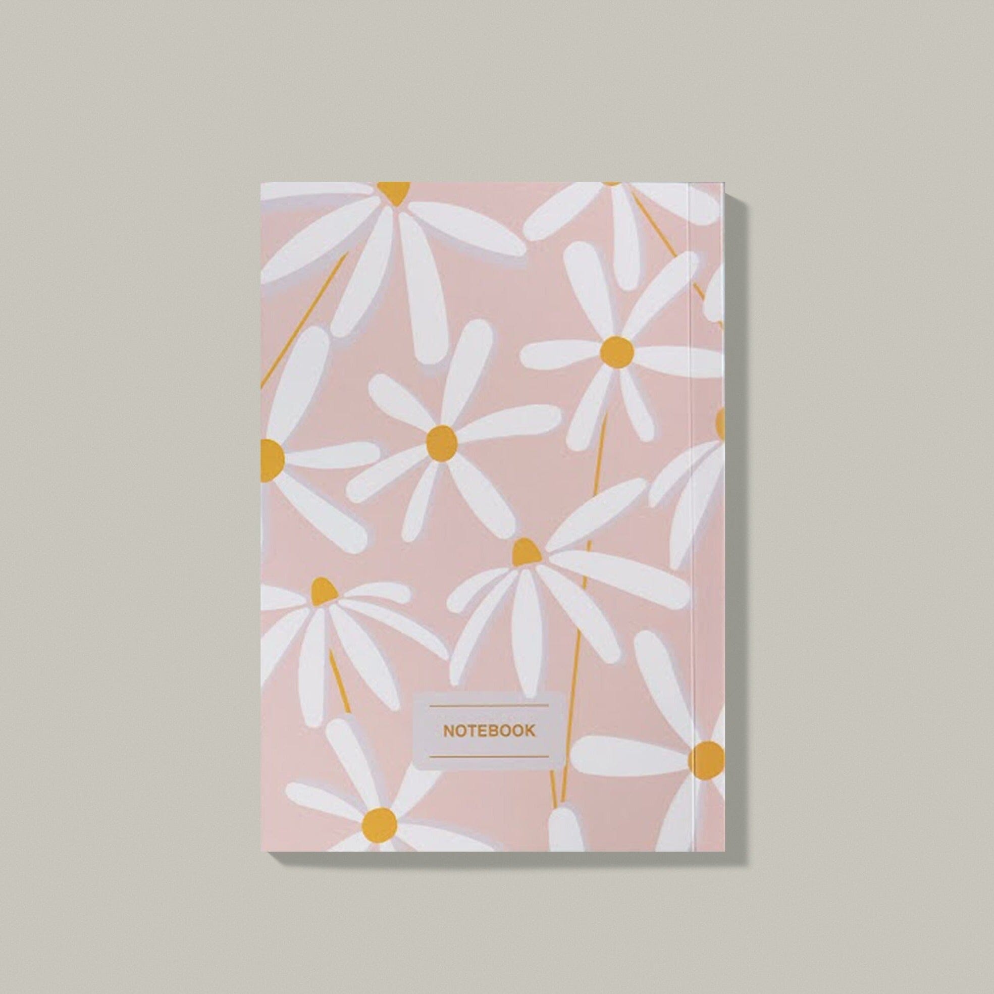 A5 Soft Notebook - Daisies - ShapeMixer