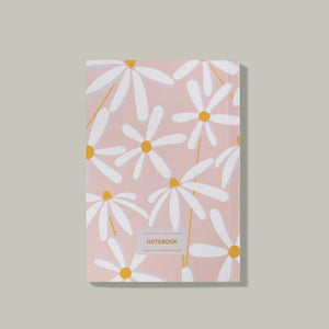 A5 Soft Notebook - Daisies - ShapeMixer