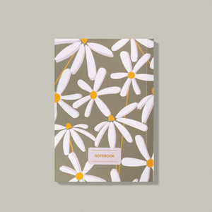 A5 Soft Notebook - Daisies - ShapeMixer