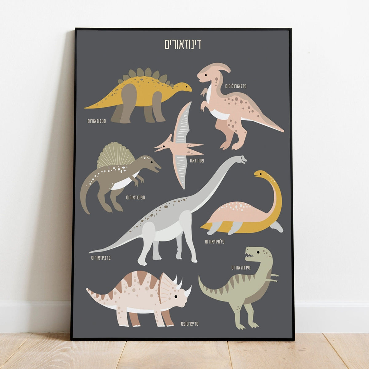 Dinos that I Know Print - ShapeMixer