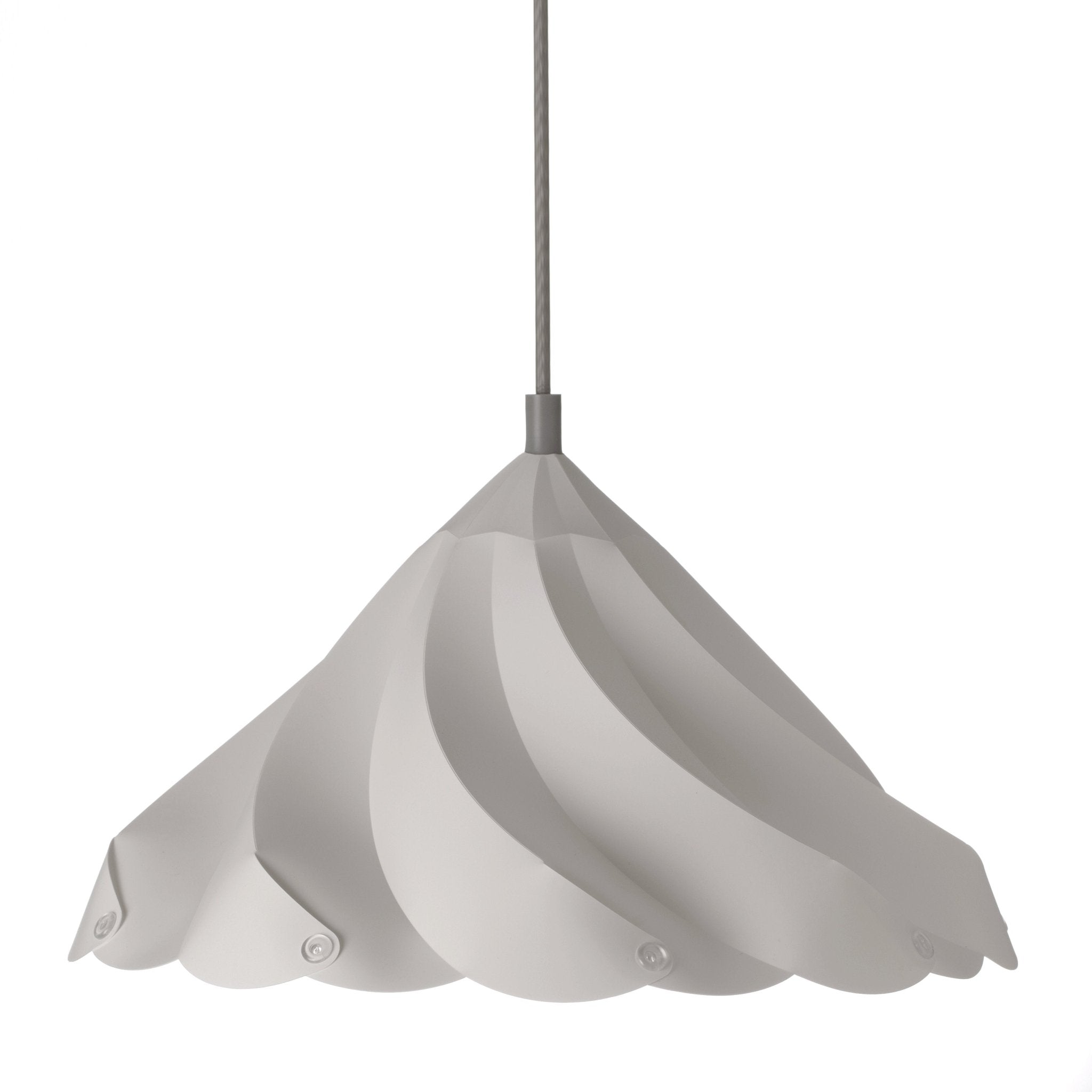 Meringue Kiss Lamp Gray - ShapeMixer