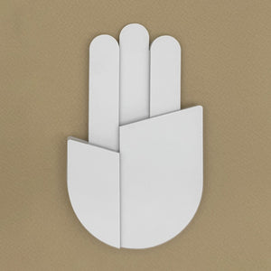 סמלי ברכה לתלייה על הקיר - דגם חמסה - ShapeMixer