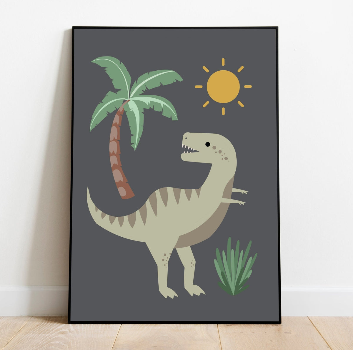 T-Rex Dinosaur Print - ShapeMixer