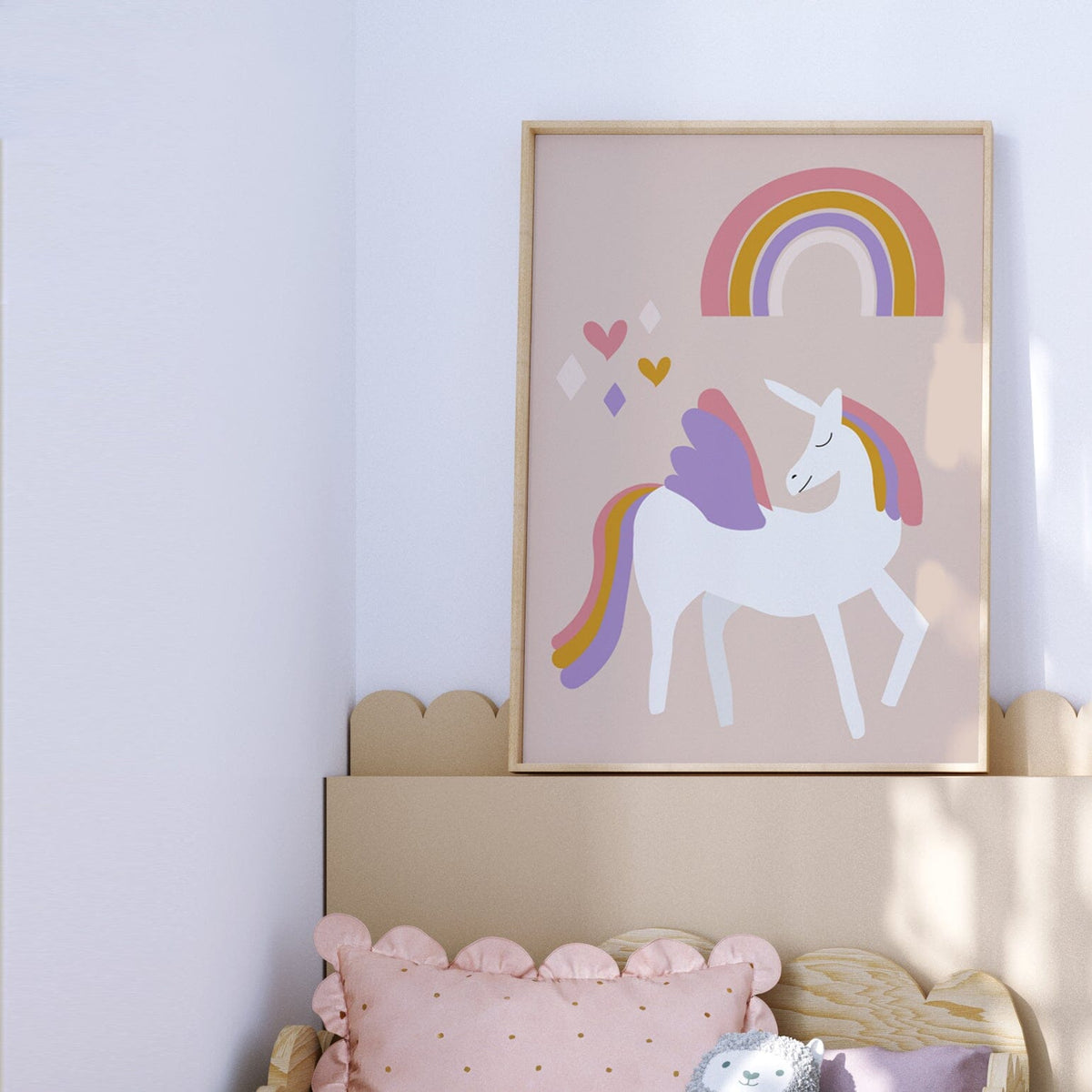 Unicorn Print - ShapeMixer